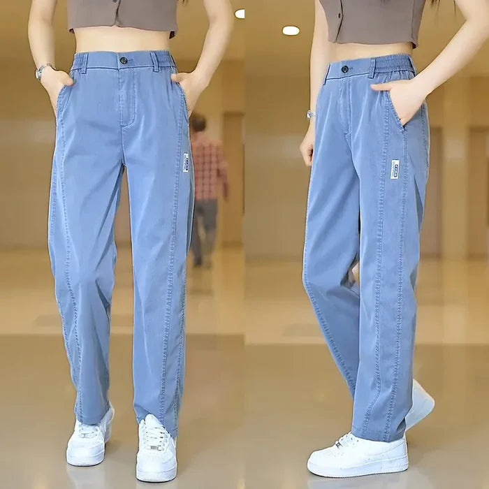 Pantalones Flora de Seda y Poliéster [Paga 2, Llévate 3]